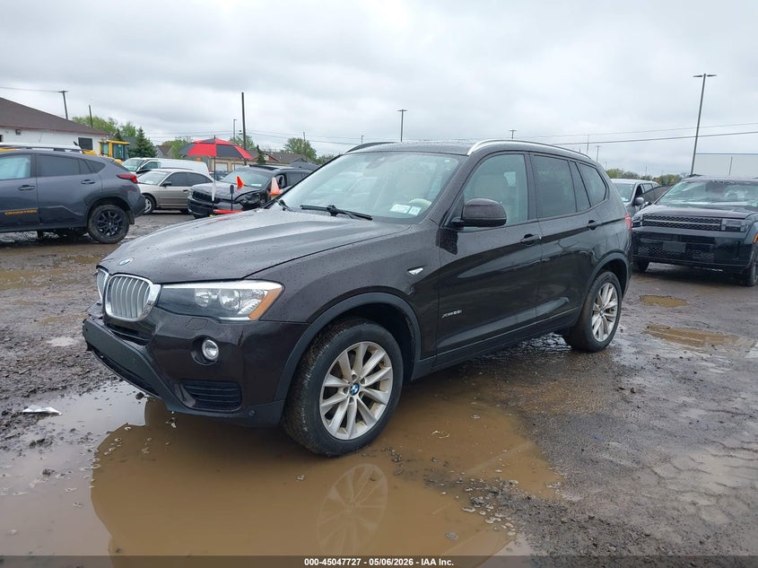 Vin: 5uxwx9c53g0d90573, lot: 45545257, bmw x3 xdrive28i 20162
