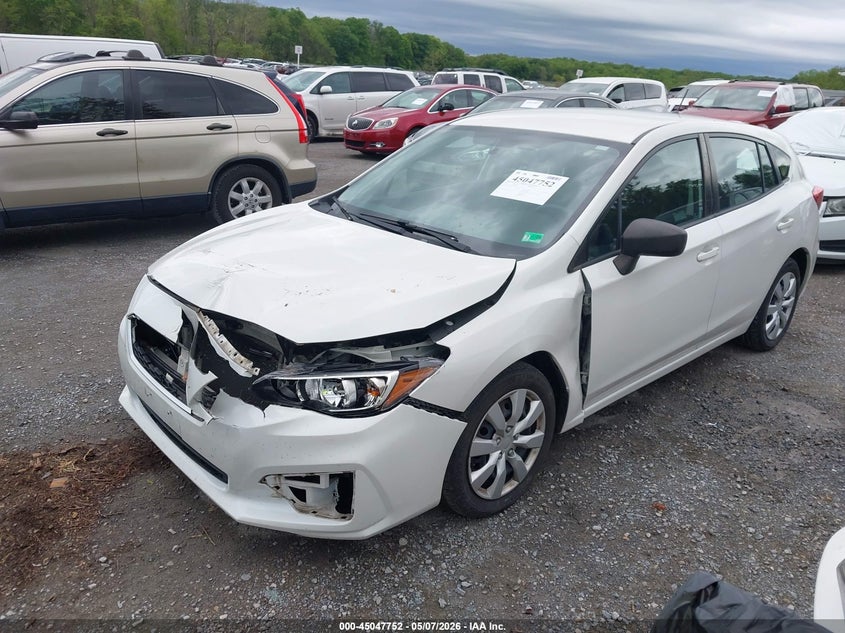Vin: 4s3gtaa60h3726692, lot: 45545282, subaru impreza 2.0i 20172
