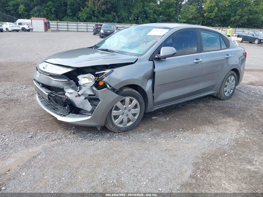 Vin: 3kpa24ad5me392347, lot: 45545416, kia rio s 20212