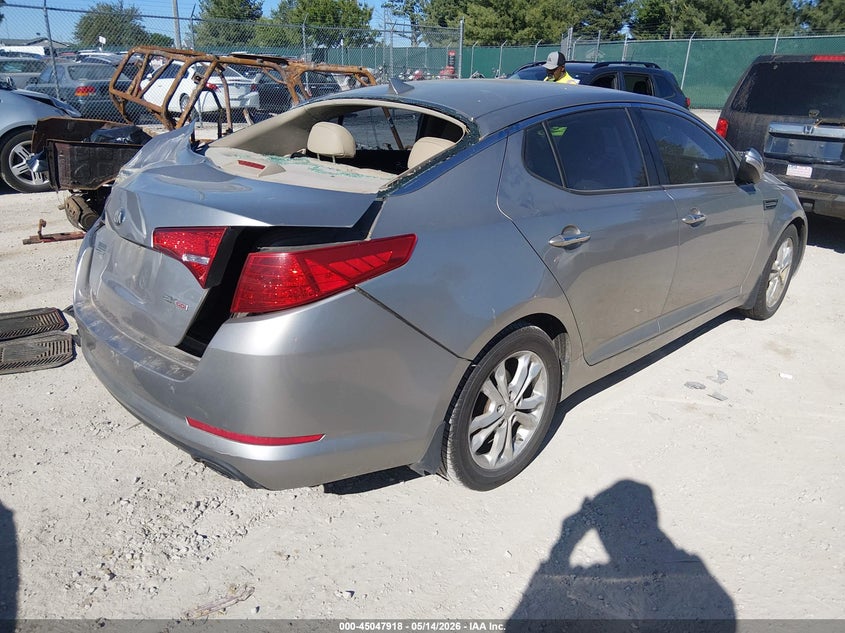 Vin: 5xxgn4a71dg152845, lot: 45545448, kia optima ex 20134