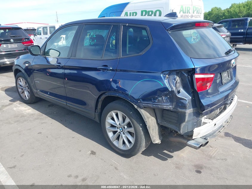 Vin: 5uxwx9c50e0d27945, lot: 45545577, bmw x3 xdrive28i 20143