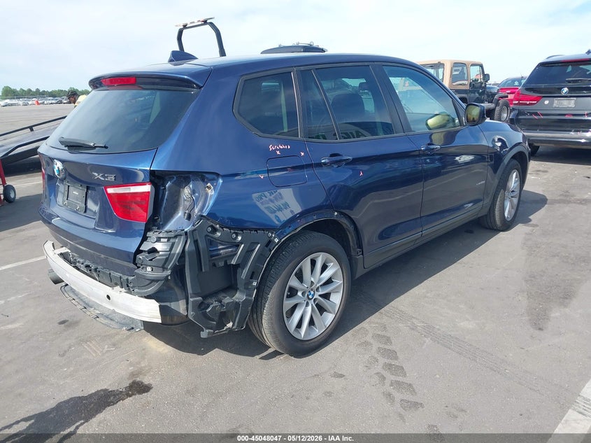 Vin: 5uxwx9c50e0d27945, lot: 45545577, bmw x3 xdrive28i 20144