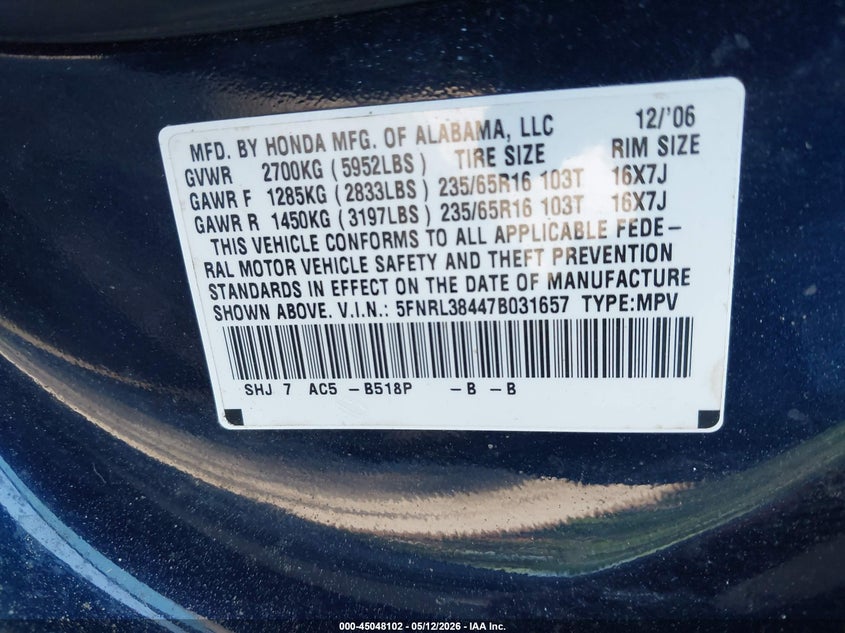 AtlanticExpress - Honda Odyssey