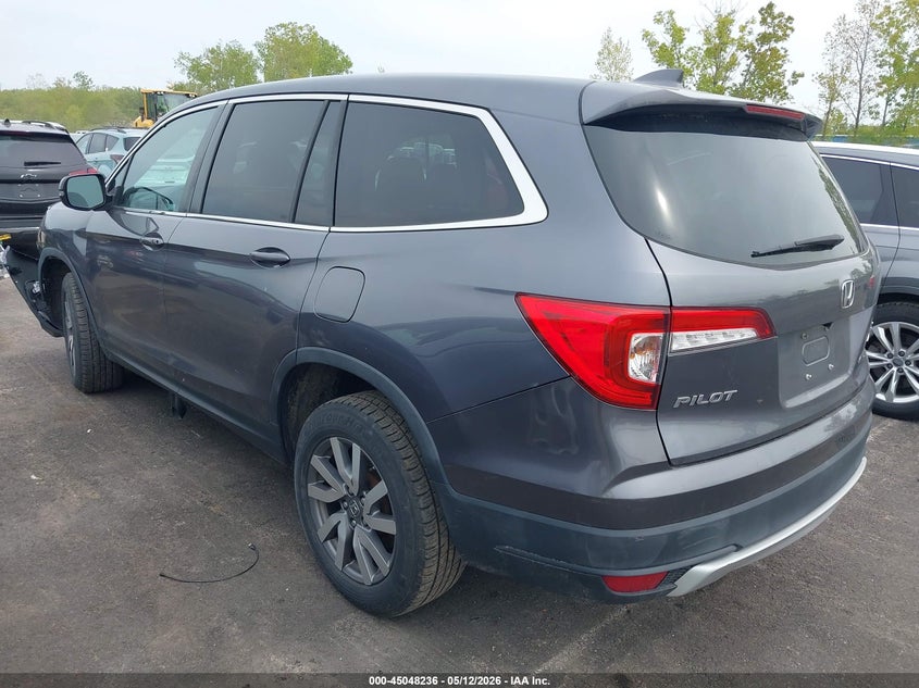 Vin: 5fnyf6h37kb083644, lot: 45545766, honda pilot ex 20193