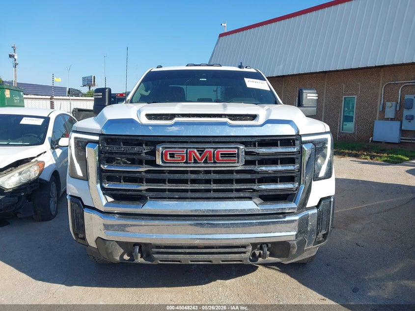 2024 Gmc 2500hd 4wd Long Bed Sle White Lot 111045048243 Vin 1GT49ME7XRF161440