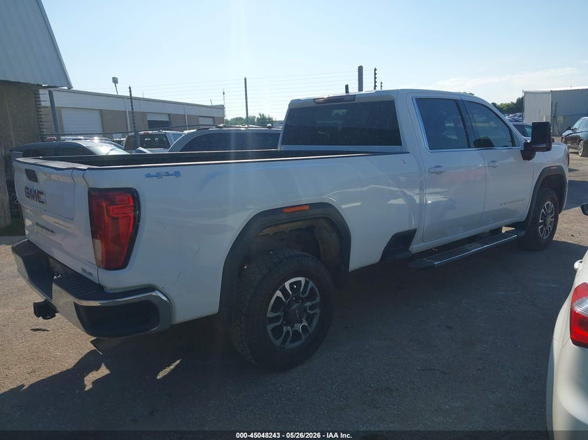 2024 Gmc 2500hd 4wd Long Bed Sle White Lot 111045048243 Vin 1GT49ME7XRF161440