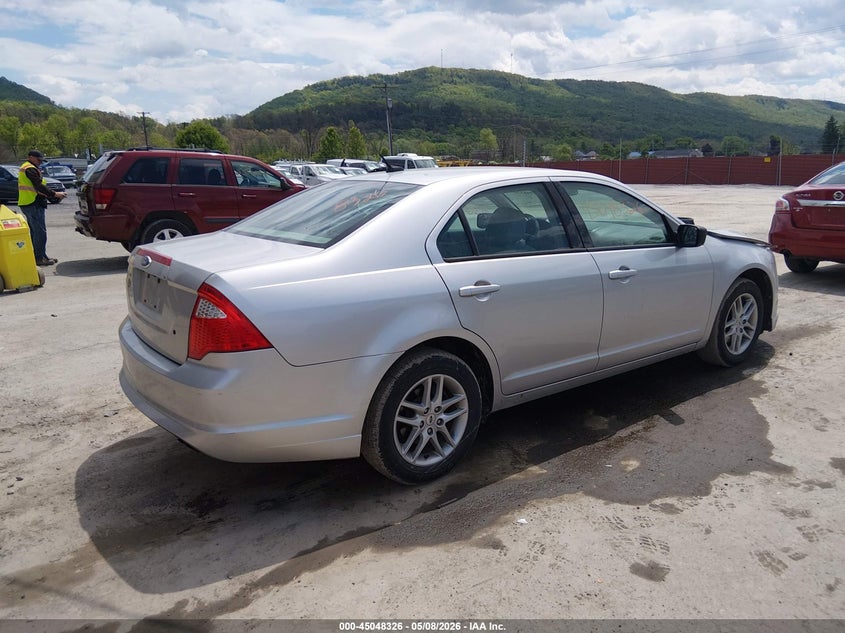 Vin: 3fahp0ga4cr298270, lot: 45545856, ford fusion s 20124