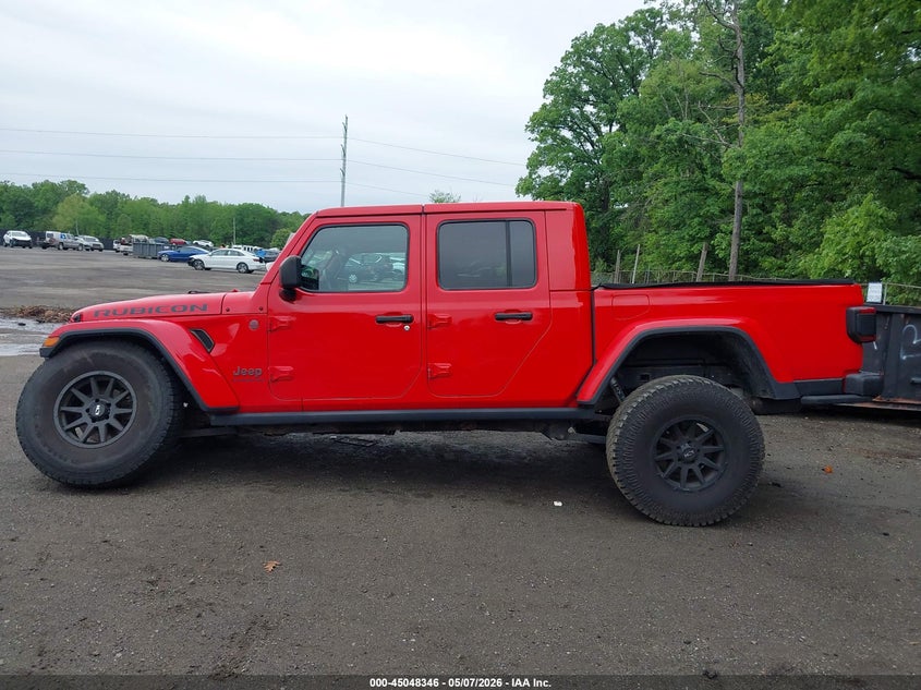 2020 Jeep Gladiator Rubicon 4X4 VIN: 1C6JJTBGXLL144999 Lot: 45048346