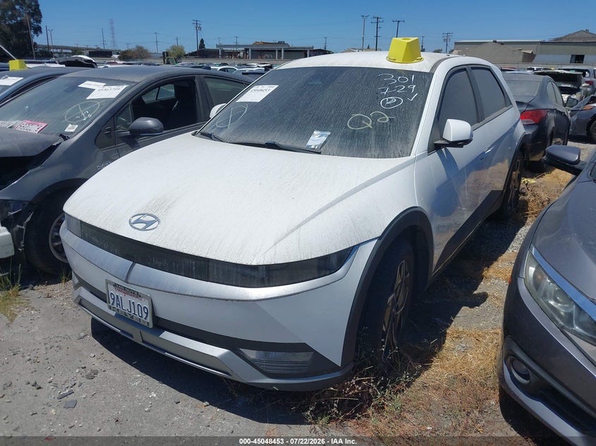 Vin: km8km4ae7nu056477, lot: 45545983, hyundai ioniq 5 se 20222