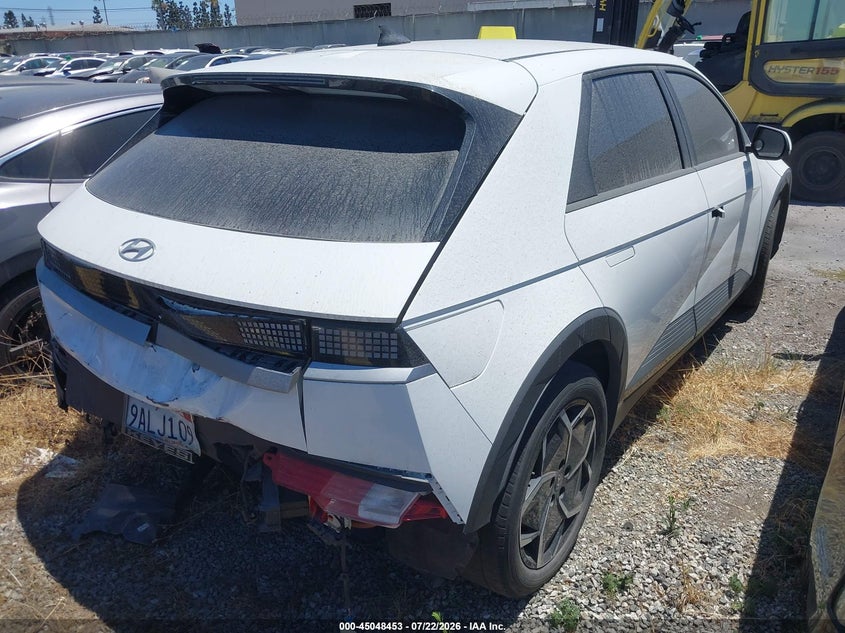 Vin: km8km4ae7nu056477, lot: 45545983, hyundai ioniq 5 se 20224