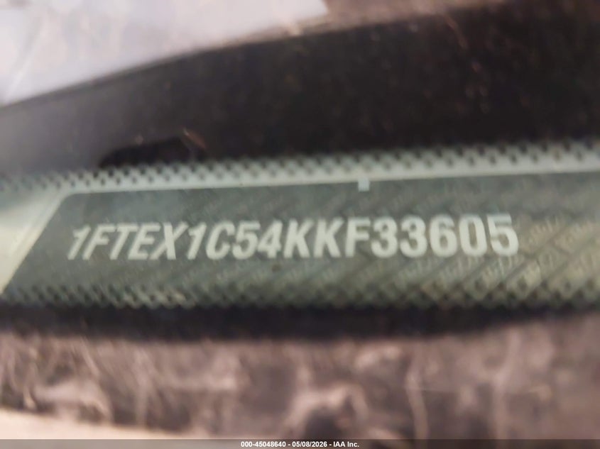 FORD F-150 2019 VIN 1FTEX1C54KKF33605