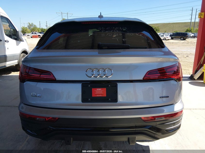 2022 Audi Q5 Sportback Premium Plus 45 Tfsi S Line Quattro S Tronic VIN: WA15AAFYXN2124384 Lot: 45048664