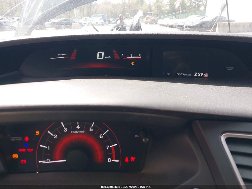 2015 HONDA CIVIC SEDAN 2.4L I-4 DOHC, VVT, 205HP