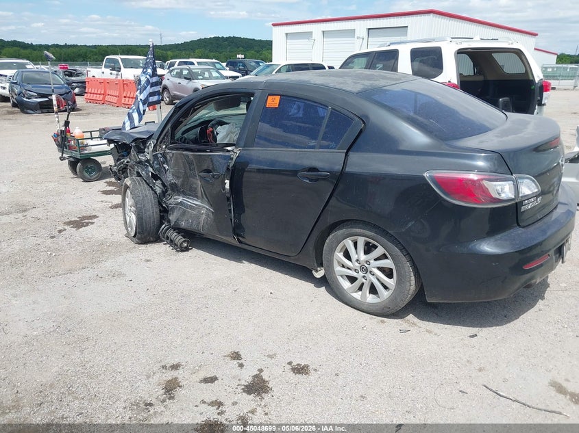 Vin: jm1bl1v7xd1832067, lot: 45546228, mazda mazda3 i touring 20133
