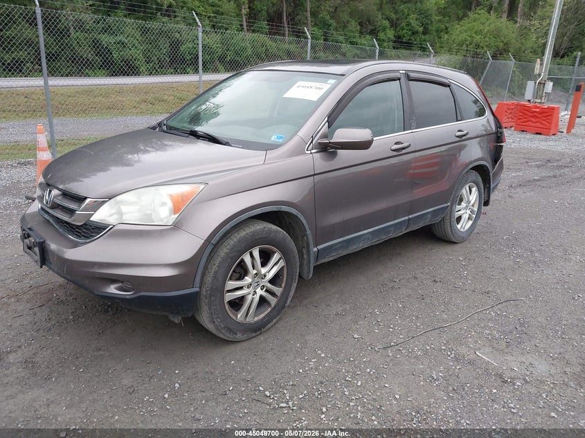 2011 Honda Cr-V Ex-L 5J6RE4H72BL036382 photo 1