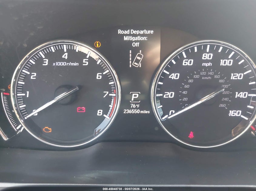 2016 ACURA RLX auction photo 7