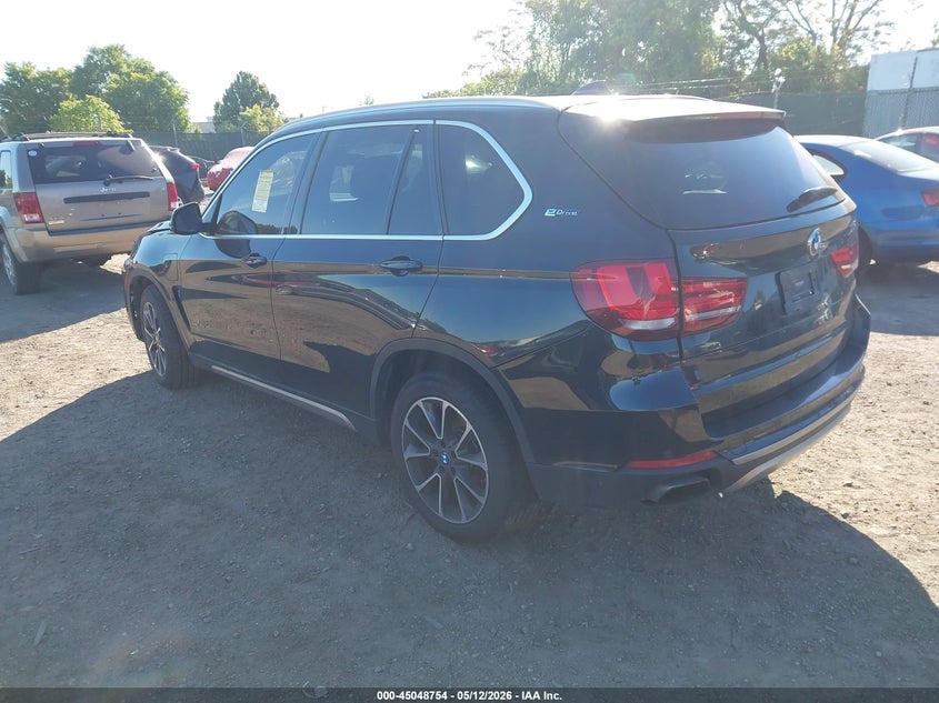 2018 BMW X5 EDRIVE auction photo 3