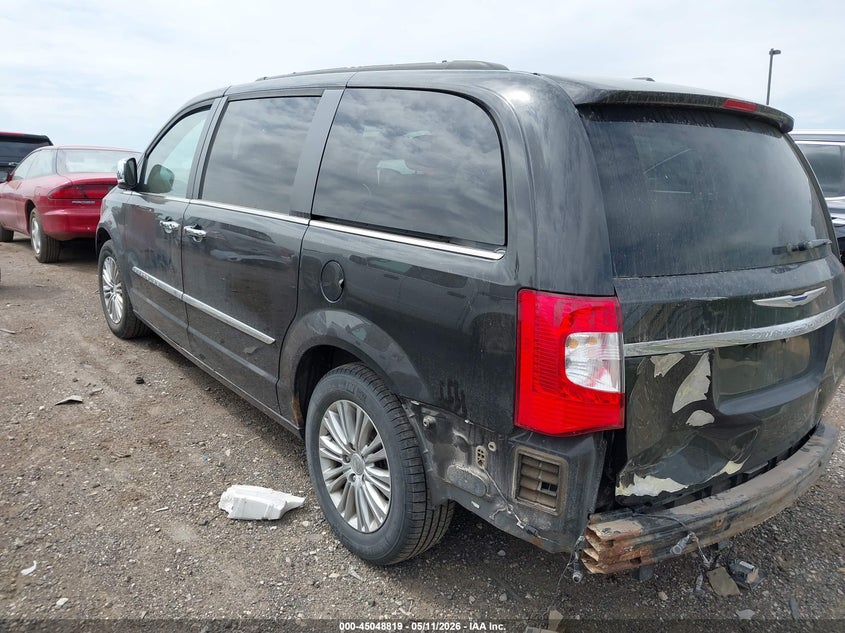 Vin: 2c4rc1cg6fr677405, lot: 45546349, chrysler town & country touring-l 20153