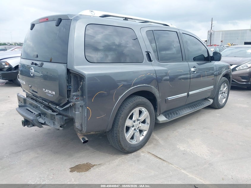 Vin: 5n1ba0nf9cn613787, lot: 45546377, nissan armada platinum 20124