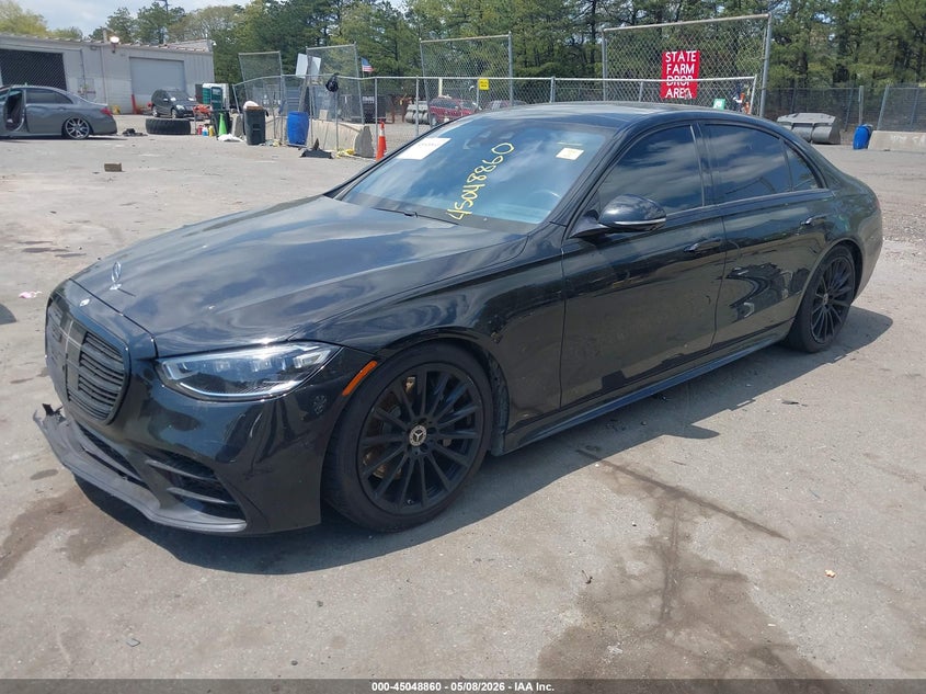 Vin: w1k6g6db8pa219013, lot: 45546390, mercedes-benz s 500 4matic 20232