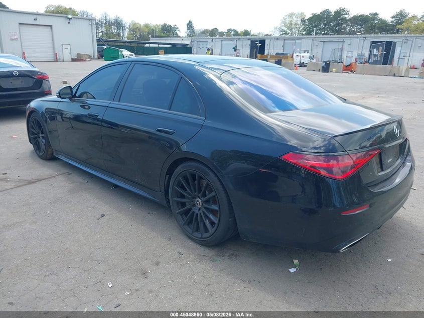 Vin: w1k6g6db8pa219013, lot: 45546390, mercedes-benz s 500 4matic 20233