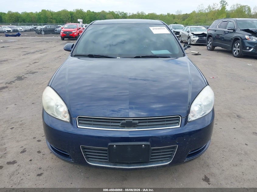 2009 Chevrolet Impala 3.5 Lt Blue Lot 111045048868 Vin 2G1WT57K791289720