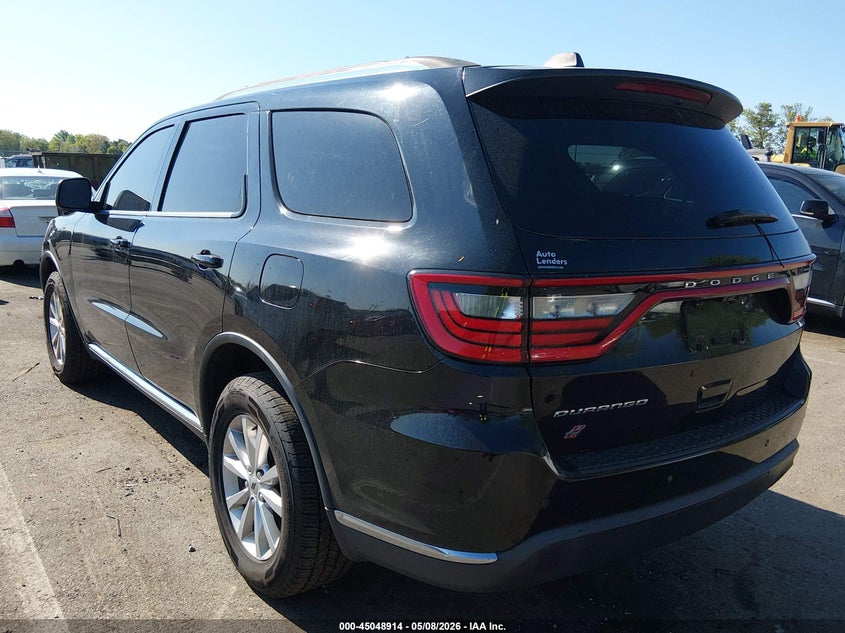Vin: 1c4rdjag1mc850365, lot: 45546444, dodge durango sxt plus awd 20213