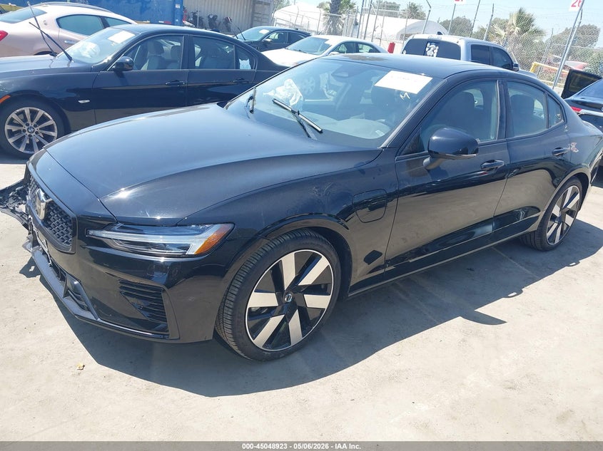 Vin: 7jrh60fw0pg250158, lot: 45546453, volvo s60 recharge plug-in hybrid t8 plus dark theme 20232