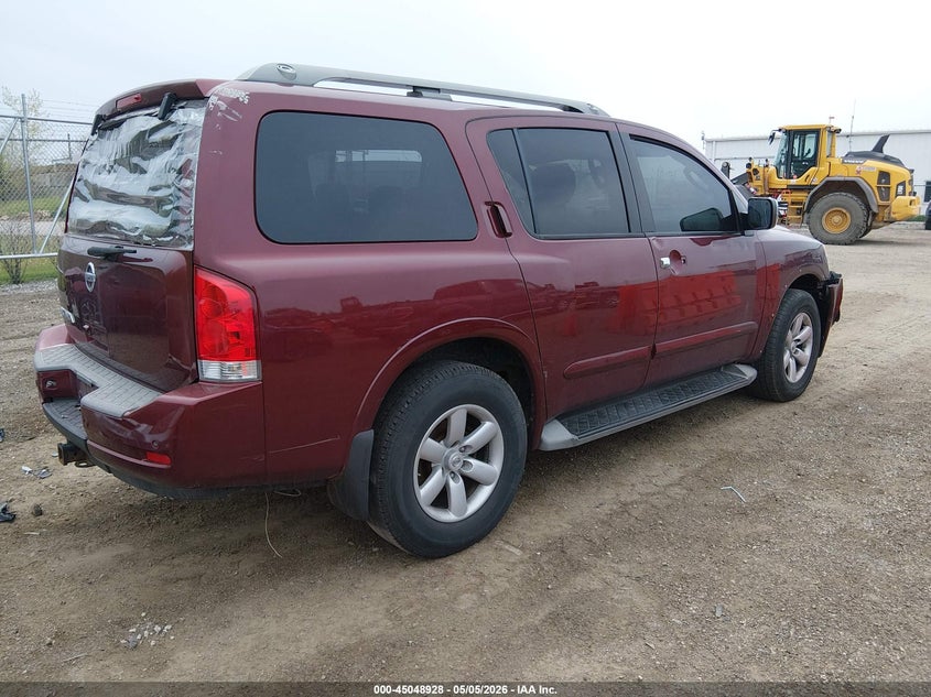 Vin: 5n1aa0nc7bn603713, lot: 45546458, nissan armada sv 20114