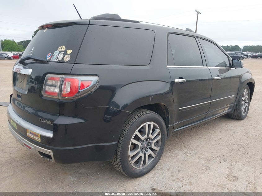 Vin: 1gkkrtkd7ej244346, lot: 45546538, gmc acadia denali 20144