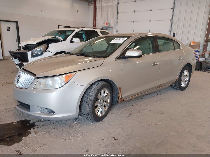 Vin: 1g4ga5ed8bf363453, lot: 45546700, buick lacrosse cx 20112