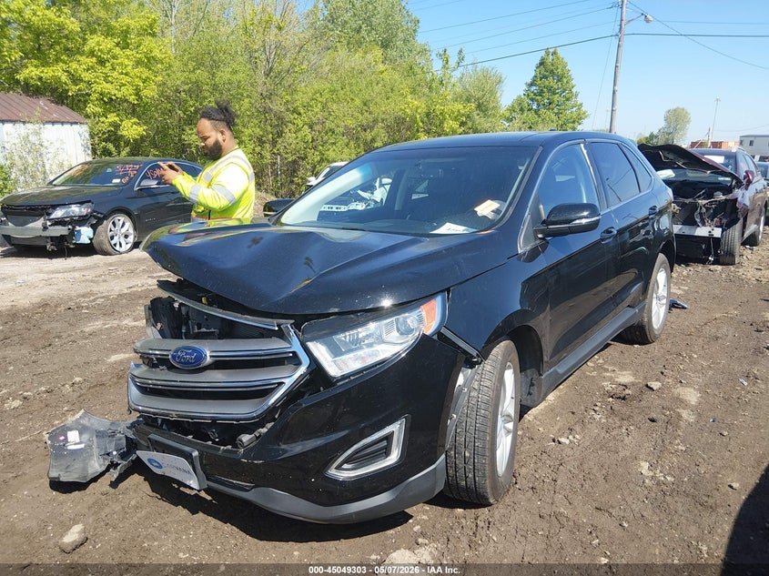 Vin: 2fmpk4j91gbb55206, lot: 45546833, ford edge sel 20162
