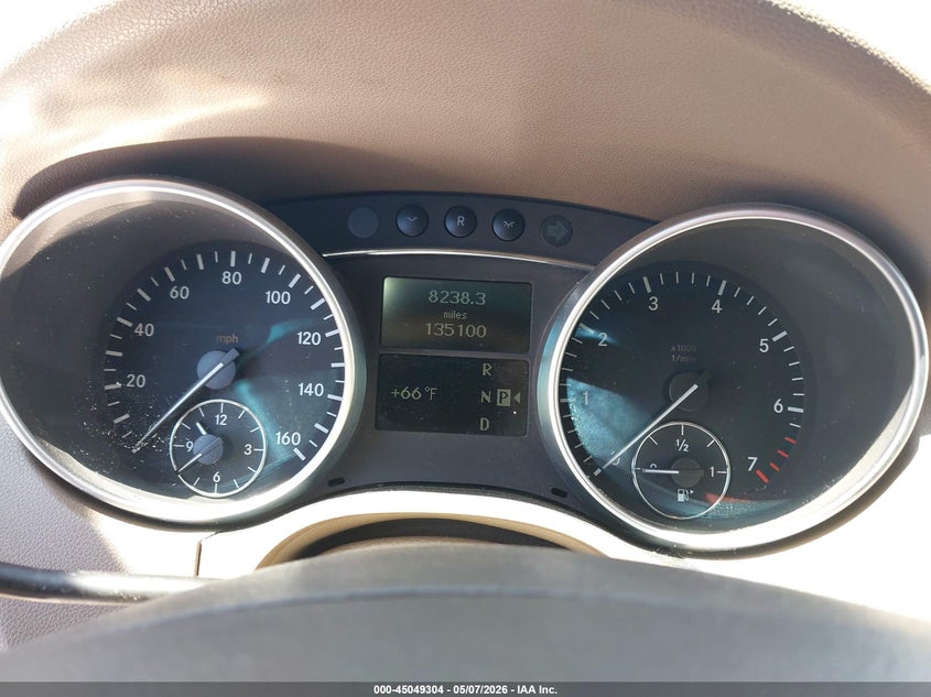 2007 Mercedes-Benz Ml 350 4Matic VIN: 4JGBB86E27A243040 Lot: 45049304