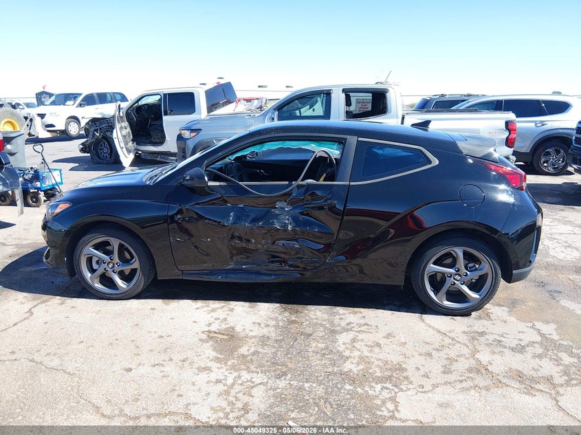 2019 Hyundai Veloster 2.0 VIN: KMHTG6AF3KU015596 Lot: 45049325