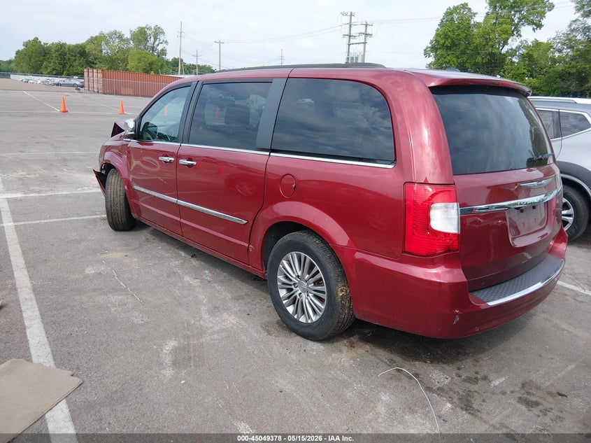 Vin: 2c4rc1cg0er367927, lot: 45546908, chrysler town & country touring-l 20143