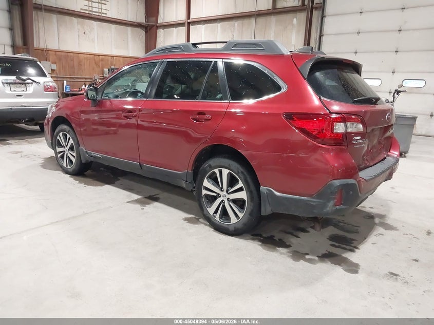 Vin: 4s4bsancxj3292943, lot: 45546923, subaru outback 2.5i limited 20183