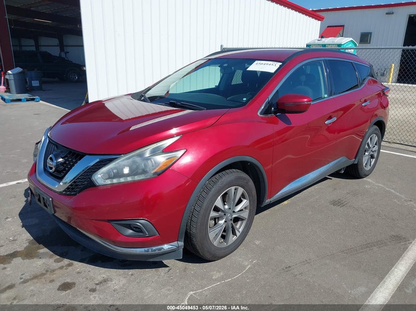 2018 Nissan Murano Sv 5N1AZ2MH3JN127511 photo 1