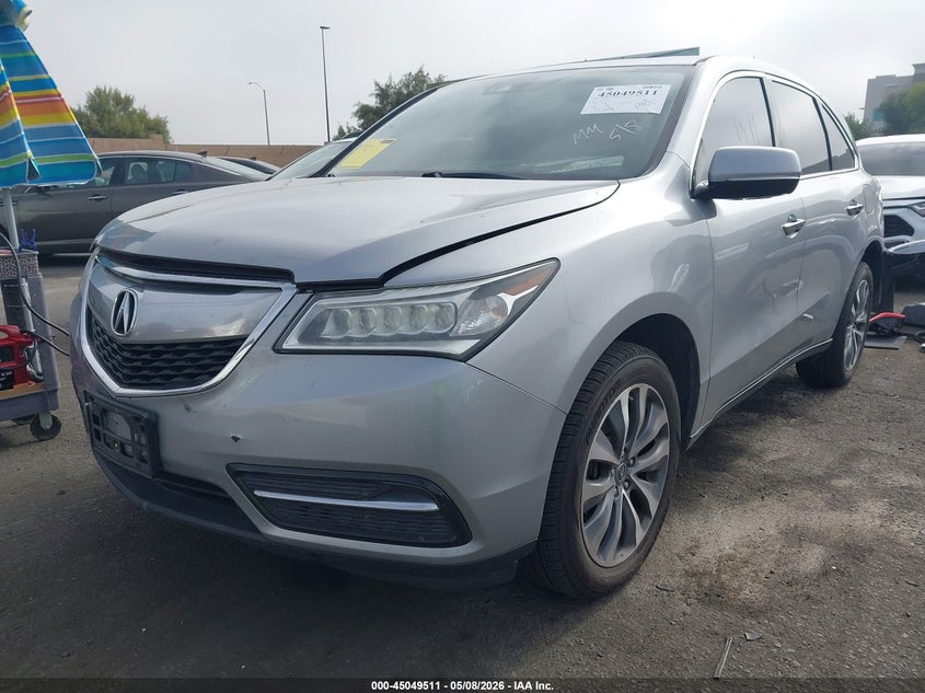 2016 Acura Mdx Technology   Acurawatch Plus Packages/Technology Package 5FRYD3H4XGB021383 photo 1