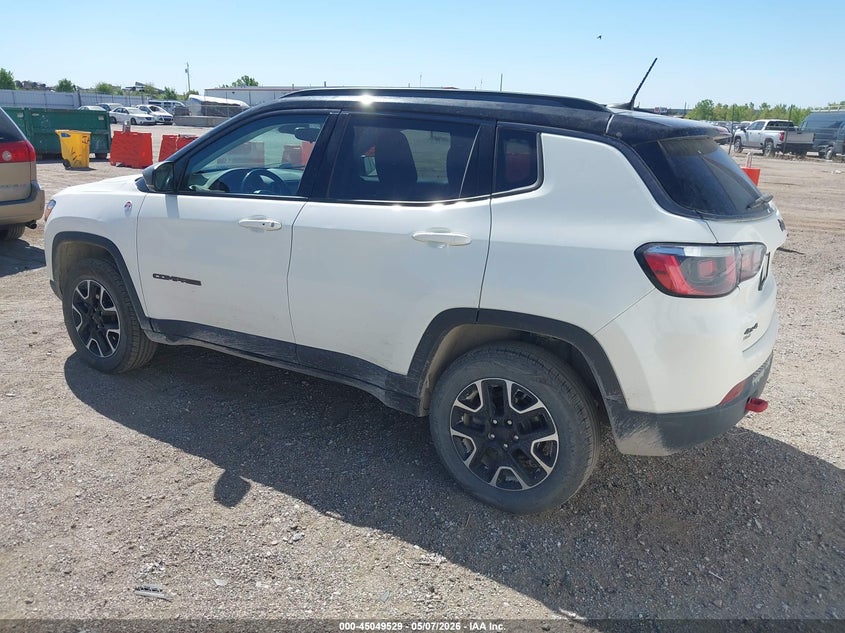 Vin: 3c4njddb5lt151624, lot: 45547060, jeep compass trailhawk 4x4 20203