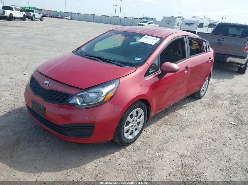 Vin: knadm4a33e6363593, lot: 45547075, kia rio lx 20142