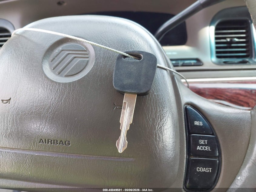 2000 Mercury Grand Marquis Ls VIN: 2MEFM75W1YX624762 Lot: 45049581