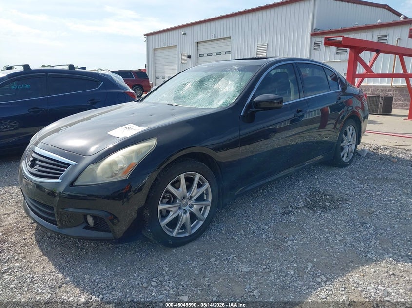 Vin: jn1cv6arxam460777, lot: 45547120, infiniti g37x 20102