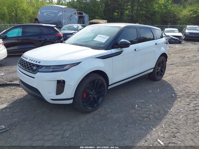 Vin: salzj2fx9ph214090, lot: 45547171, land rover range rover evoque s 20232