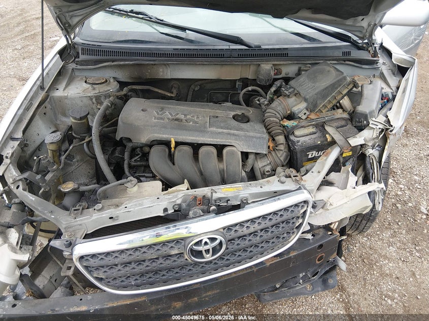 2005 TOYOTA COROLLA SEDAN 1.8L I-4 DOHC, VVT, 130HP