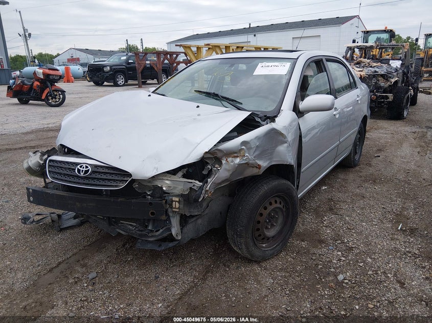 TOYOTA COROLLA 2005 VIN 2T1BR32E65C376417