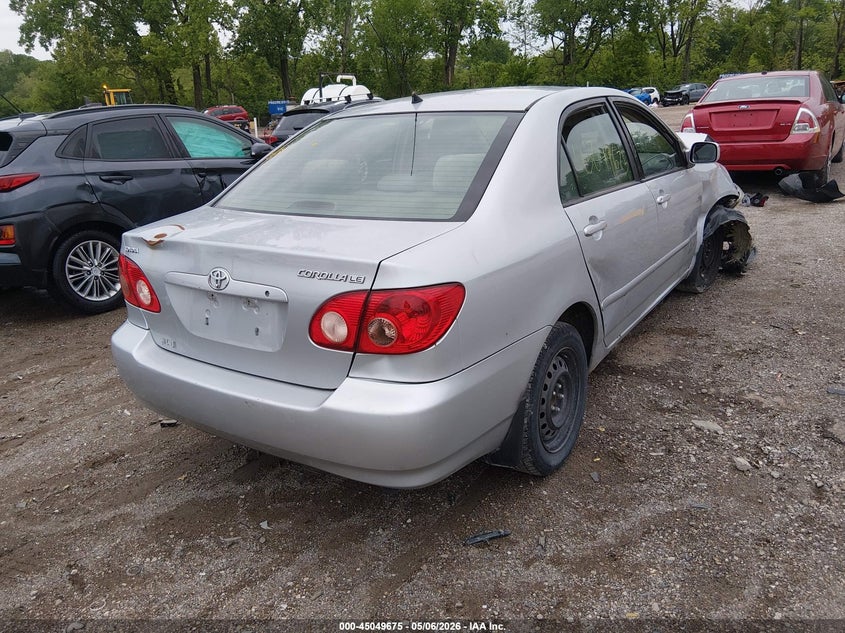 2005 TOYOTA COROLLA SEDAN 1.8L I-4 DOHC, VVT, 130HP