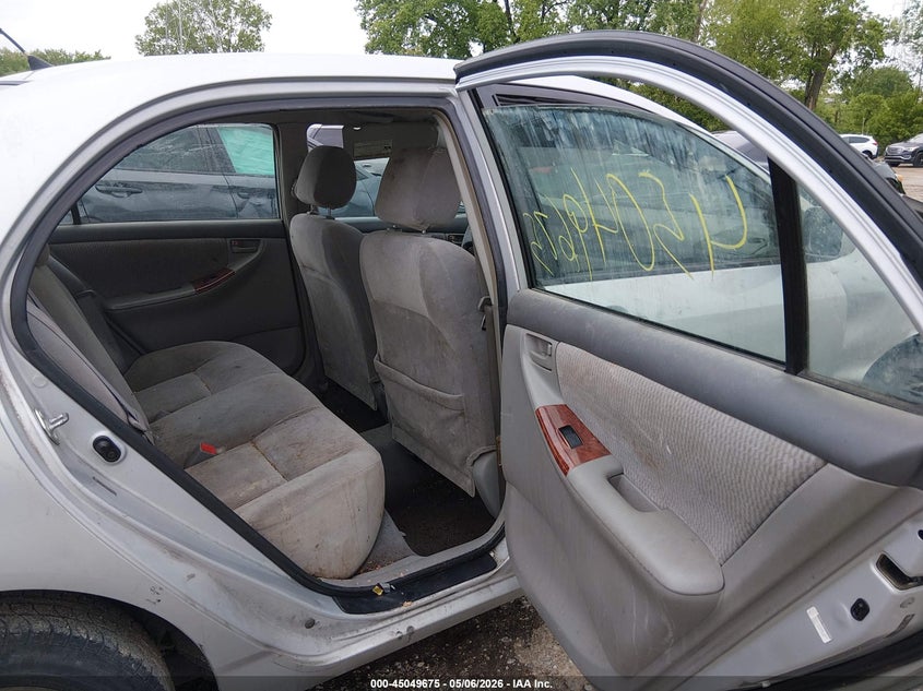 2005 TOYOTA COROLLA SEDAN 1.8L I-4 DOHC, VVT, 130HP