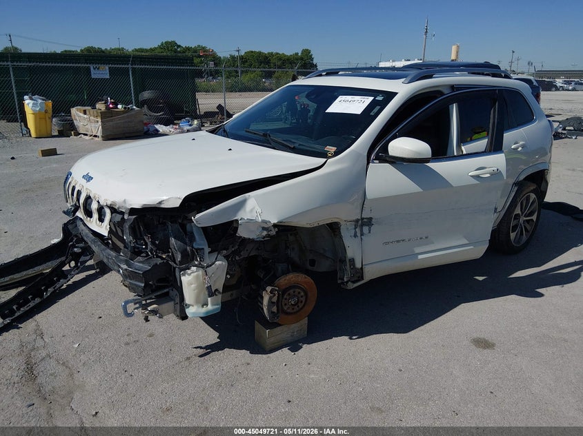 2019 Jeep Cherokee Overland 4x4 1C4PJMJX3KD351205 photo 1