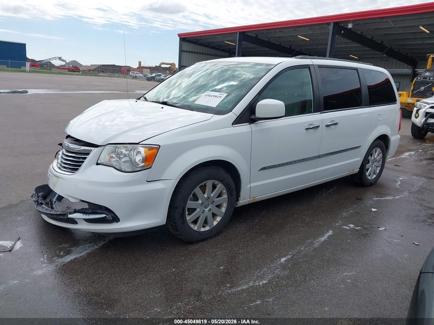 Vin: 2c4rc1bgxfr539738, lot: 45547349, chrysler town & country touring 20152