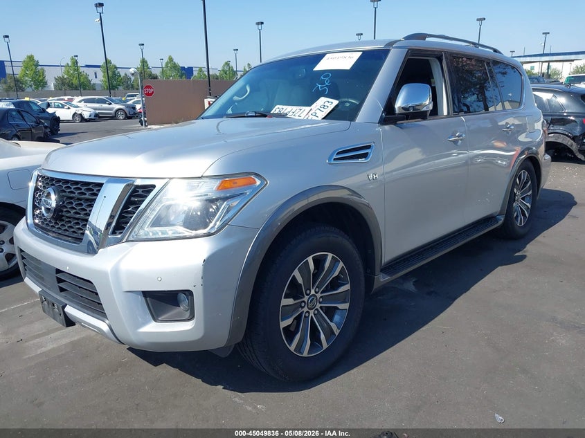 Vin: jn8ay2nc8h9500334, lot: 45547366, nissan armada sl 20172